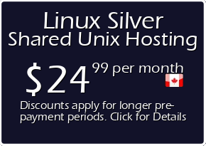 Linux Silver Shared Hosting Prices