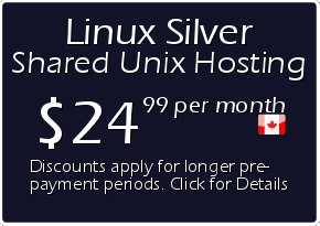 Linux Silver Shared Hosting Prices
